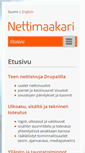 Mobile Screenshot of nettimaakari.fi